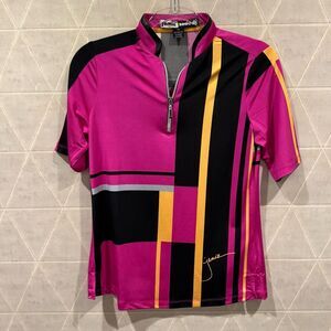 Jamie Sadock zip Front Golf Shirt